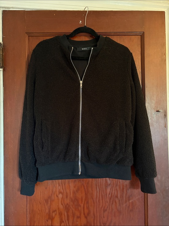 Jackets & Blazers - MIROL Women's Fall Fleece Bomber Lightweight Jacket - Trendy Sherpa